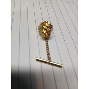 Lion  Tie Tack  Goldtone Unbranded